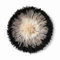Juju hat Black\Grey\White\Cream wall hangings and decor| Bamileke African Handmade juju Art| home decor| Wreath| Afrohemian| Feather Mandala