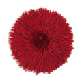 Dark Red juju hat for wall decor and wall hangings| African handmade juju hat| Interior decor| Tyn hat