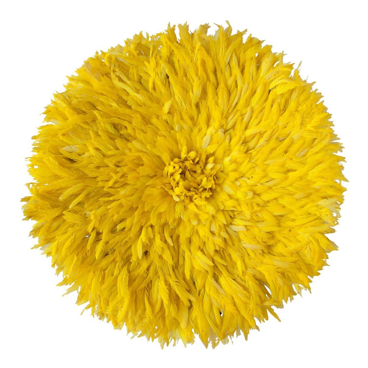 Yellow juju hat| African juju hat| Bamileke headdress| Tyn hat| wall decorations and wall hangings