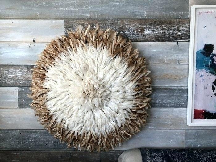 Juju hat tan and white center| handmade bamileke juju hat from Cameroon| Interior decor| Wall hangings| Boho decor| wall decor| Juju art