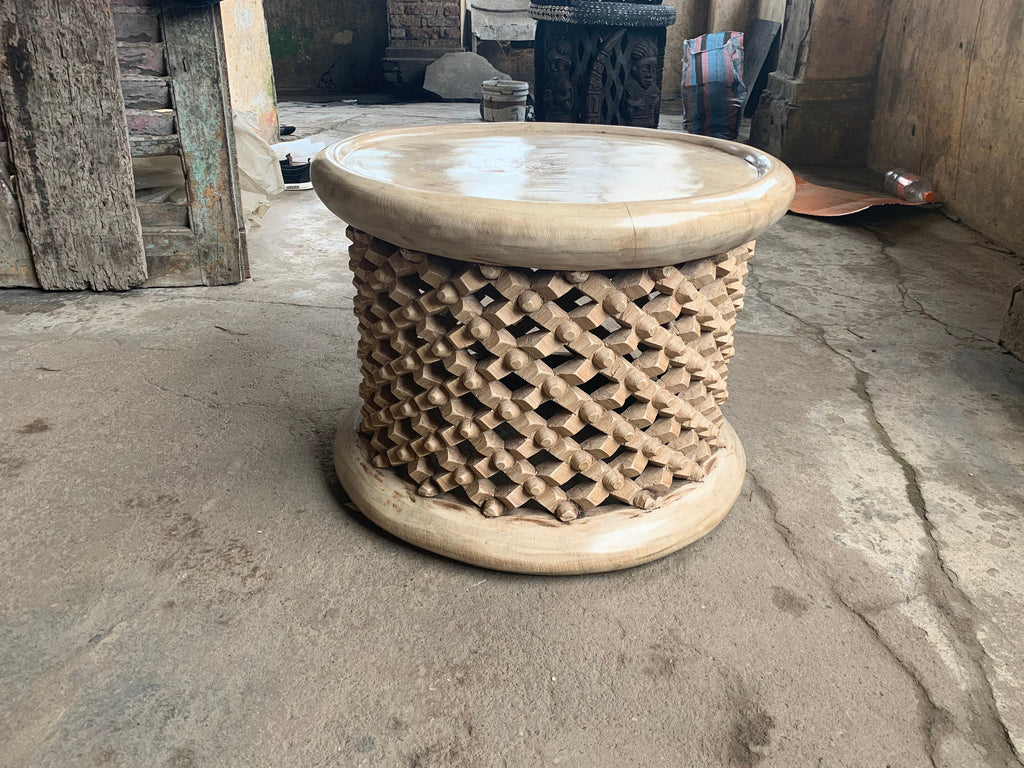 Bamileke stools| Coffee tables for interior and outdoor decor| Living room furnitures| Home decor side tables| Gifts for