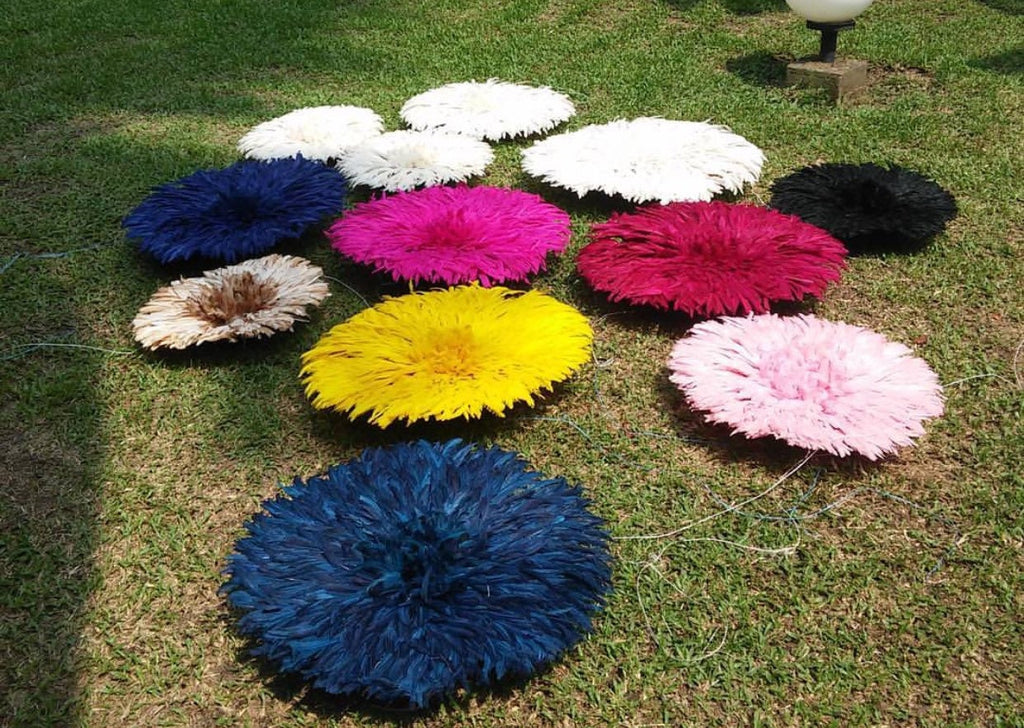 WHOLESALE Juju hat for home decor| African handmade juju hat| Wall hangings| Boho wall decor| Bamileke headdress| Tyn hat