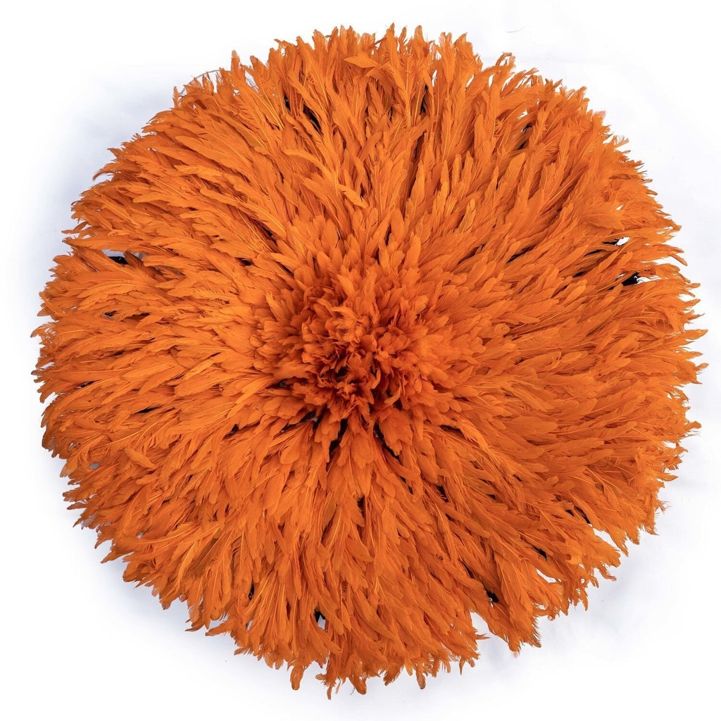 Juju hat burnt orange| Handmade African juju hat| Tyn hat| Wall decor| Wall hangings