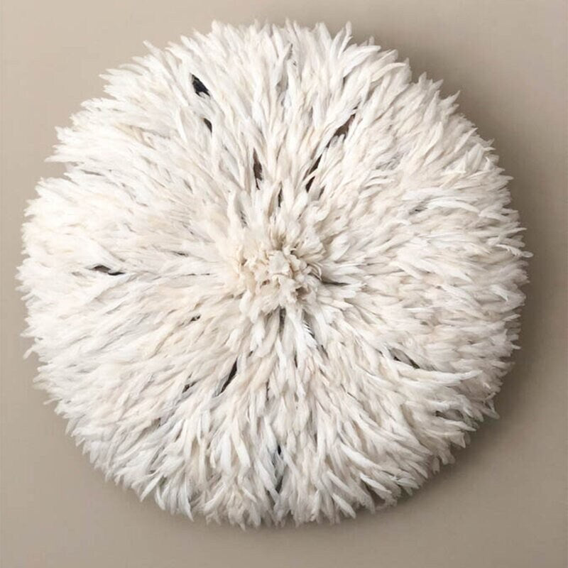 Juju hat white| ivory juju hat| cream juju hat| Tyn hat| Interior decor| Wall decor| Wall hangings| Boho decor| African juju hat| home decor