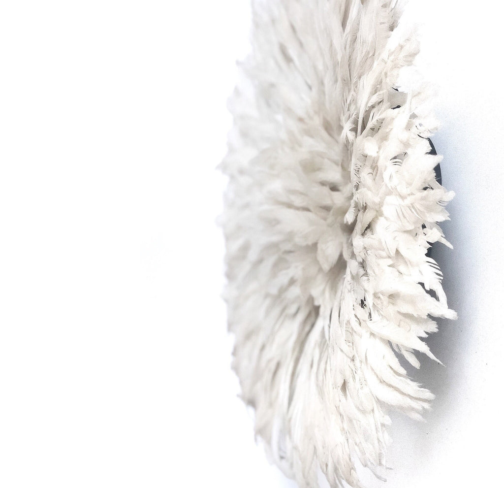 Juju hat white| ivory juju hat| cream juju hat| Tyn hat| Interior decor| Wall decor| Wall hangings| Boho decor| African juju hat| home decor