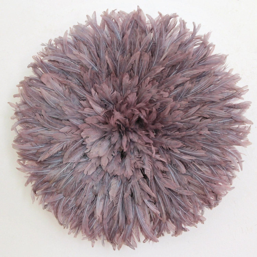 Juju hat Mauve| Purple juju hat| Tyn hat| Interior decor| Wall decor| Wall hangings| Boho decor| African juju Art| Bamileke juju hat