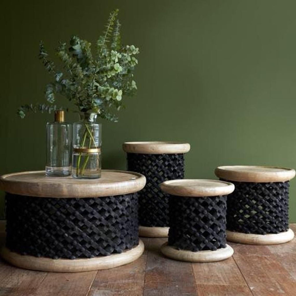 Bamileke stools| Coffee tables for interior and outdoor decor| Living room African furnitures| Home decor side tables| Bird nest| Gift for