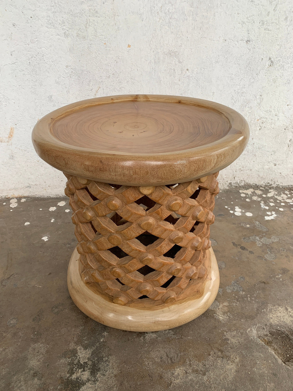 Bamileke stools Set of 2| Coffee tables for interior and outdoor decor| Living room African furnitures| Home decor side end tables| Birdnest