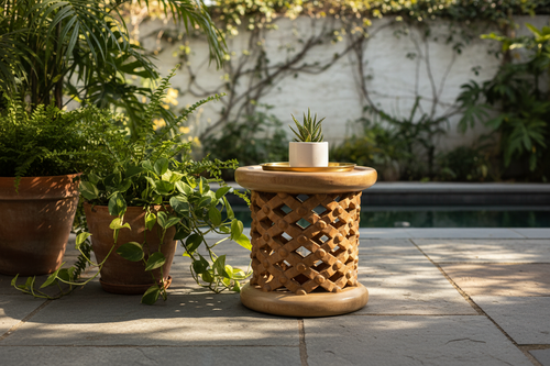 Bamileke stools| Coffee tables for interior and outdoor decor| Living room furnitures| Home decor side tables| Bird nest| African furniture