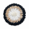 White, tan and black  juju hat| African handmade juju hat| Boho wall decor| Wall hangings