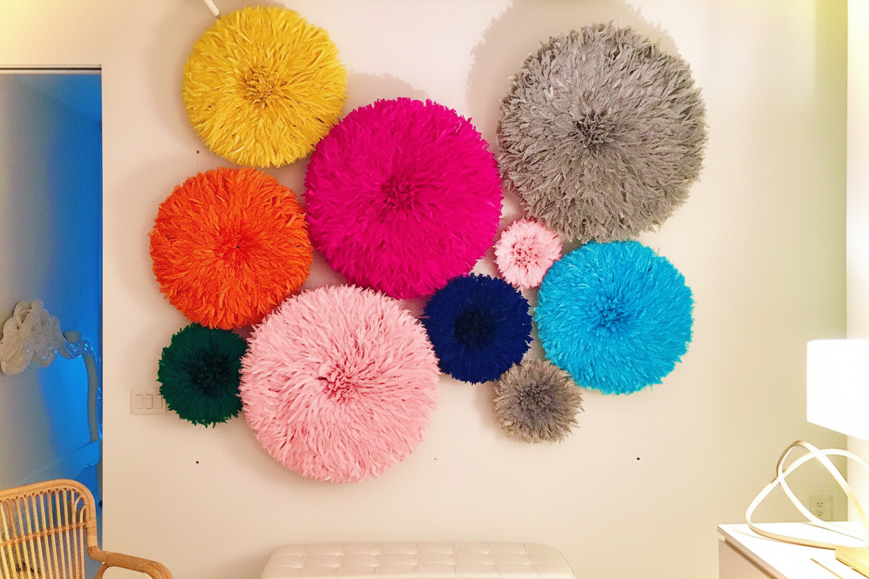 WHOLESALE Juju hat for home decor| African handmade juju hat| Wall hangings| Boho wall decor| Bamileke headdress| Tyn hat