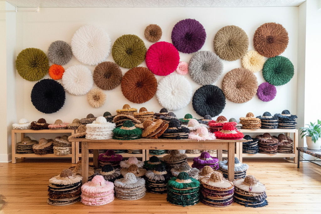 WHOLESALE Juju hat for home decor| African handmade juju hat| Wall hangings| Boho wall decor| Bamileke headdress| Tyn hat